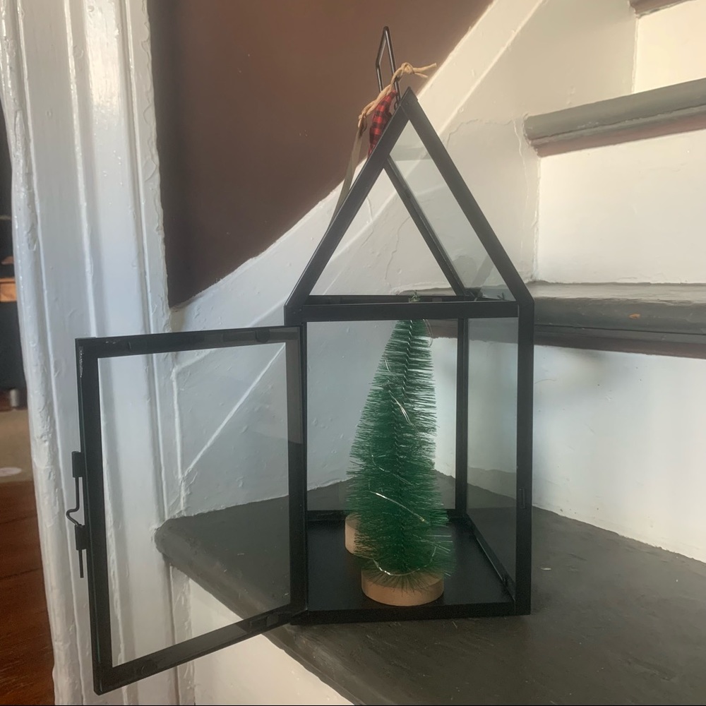 Rae Dunn DECK THE HALLS Fairy Light Lantern - Picture 7 of 9